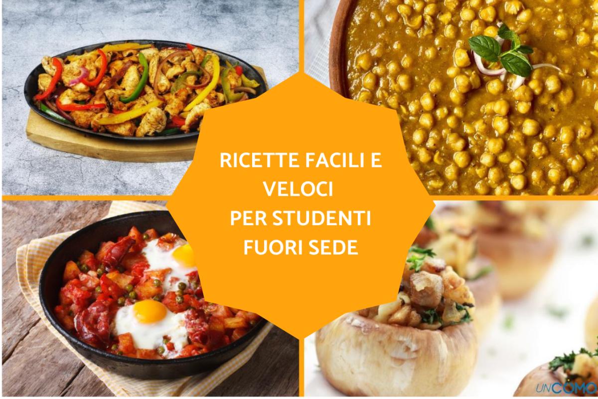 Ricette facili e veloci per studenti fuori sede