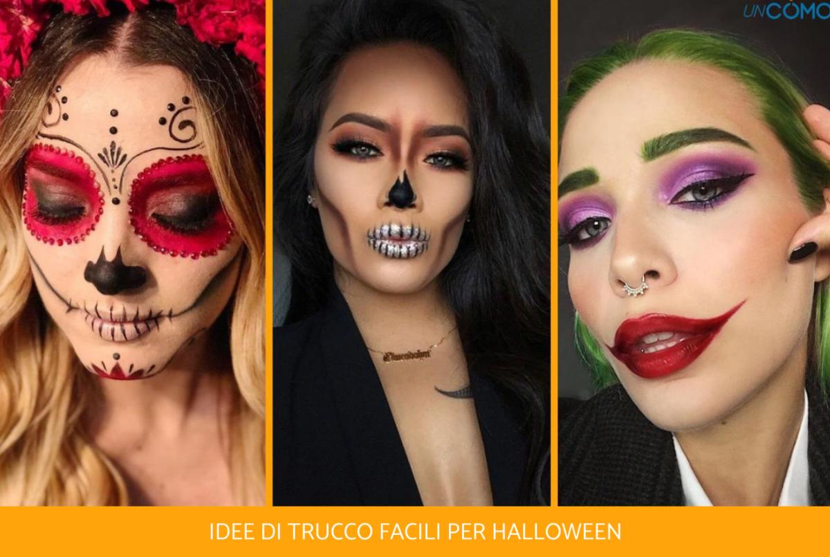Idee facili trucco per Halloween