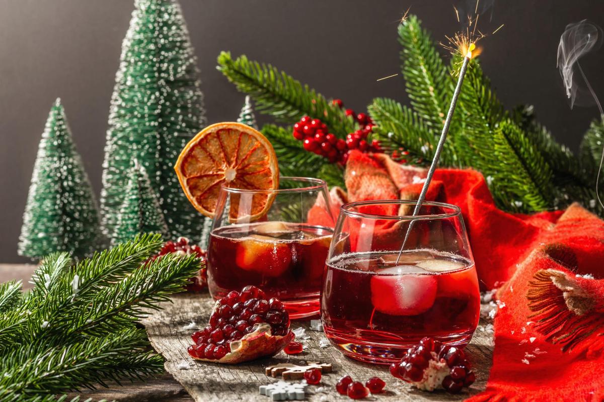Cocktail natalizi con e senza alcol