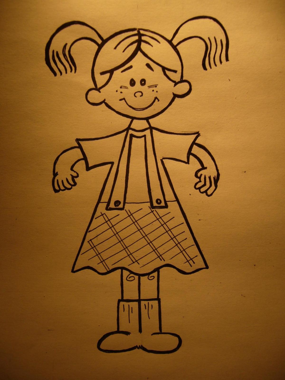 Come disegnare una bambina da fumetto