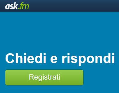 Cos'è e come funziona Ask.fm - Passo 1