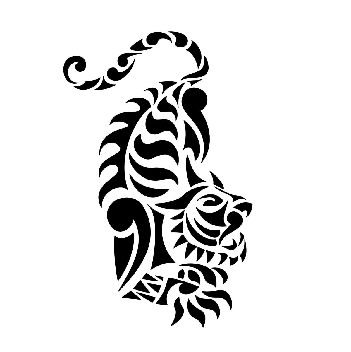 Qual è il significato del tatuaggio tribale della Tigre