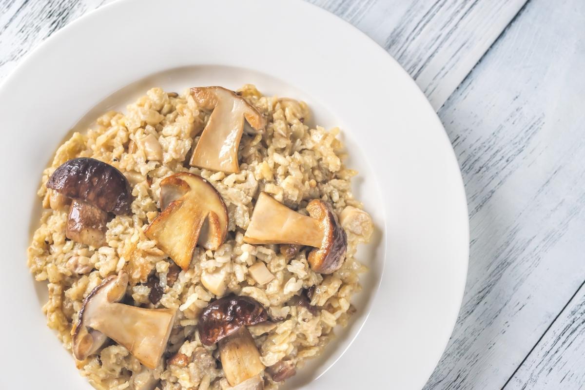 Come fare il risotto ai funghi