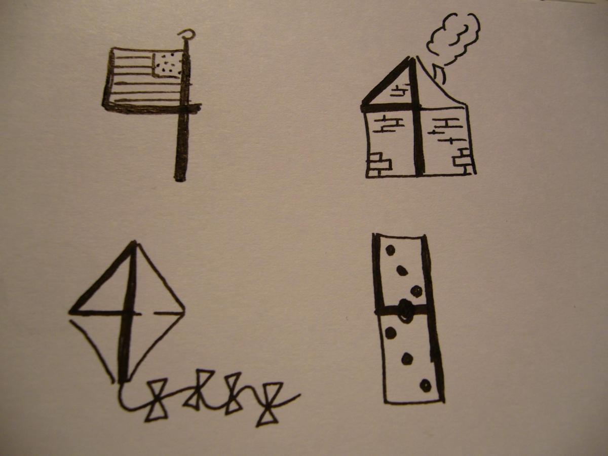 Come fare disegni con il numero 4