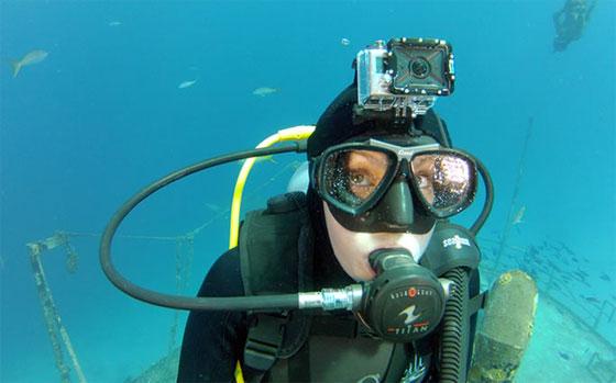 Come usare la GoPro in acqua