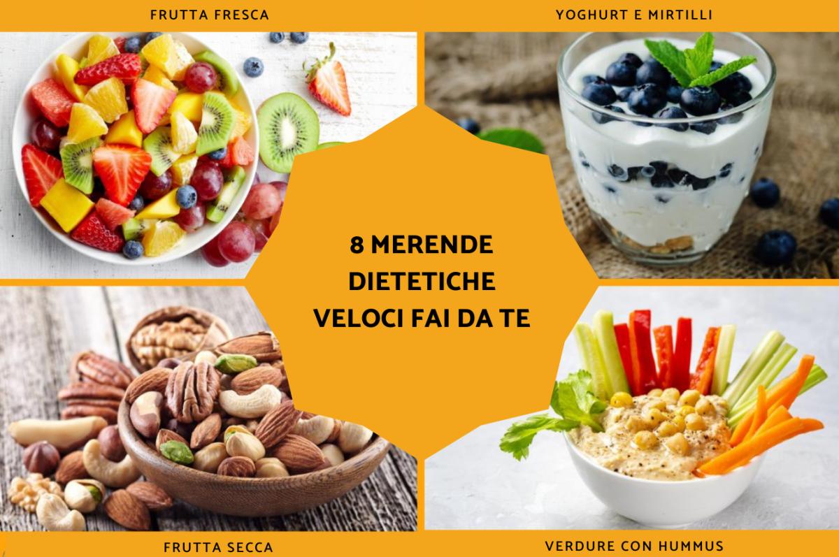 Merende dietetiche veloci fai da te