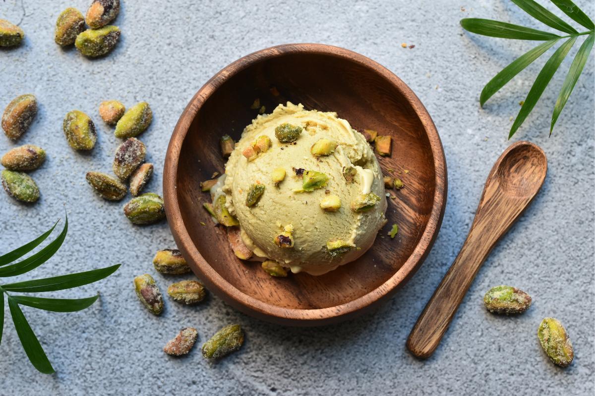 Gelato al pistacchio senza gelatiera: come farlo in casa