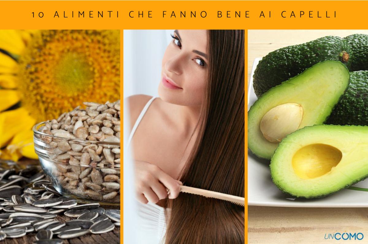 Alimenti che fanno bene per i capelli