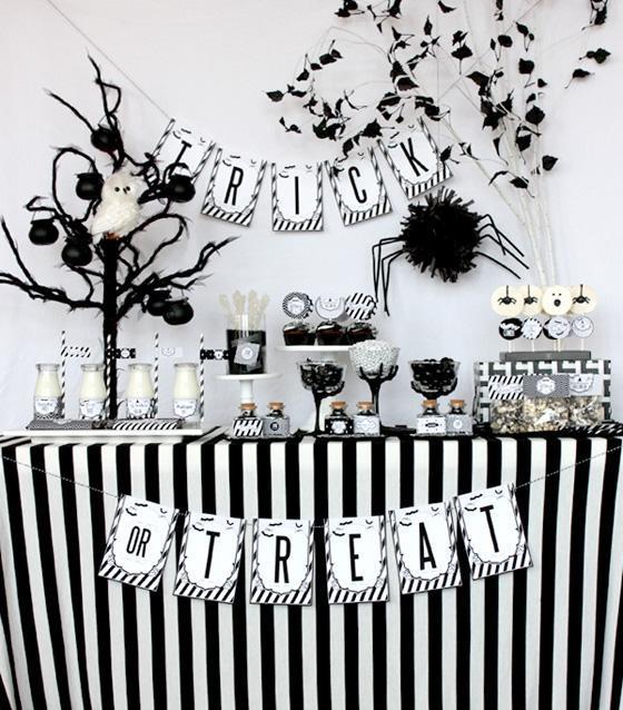 Come fare una festa Black and White
