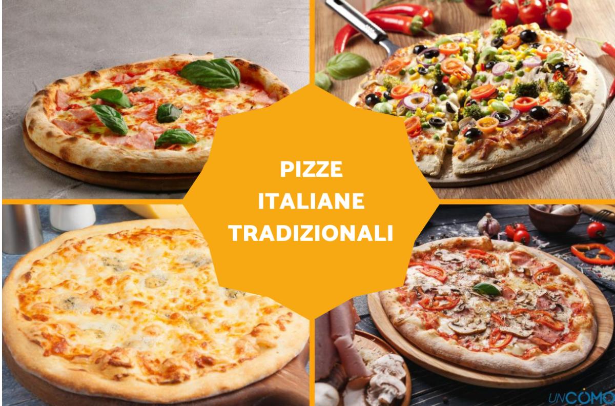 Lista dei gusti delle pizze più tradizionali