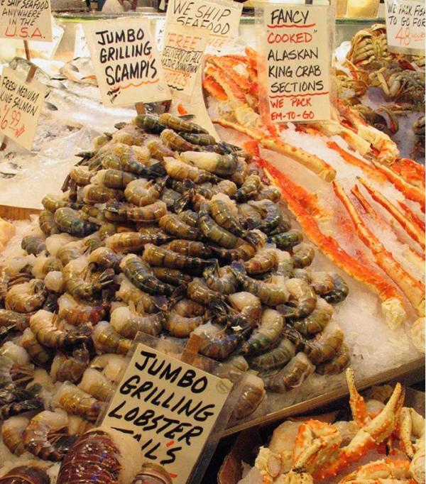 Come riconoscere i frutti di mare freschi
