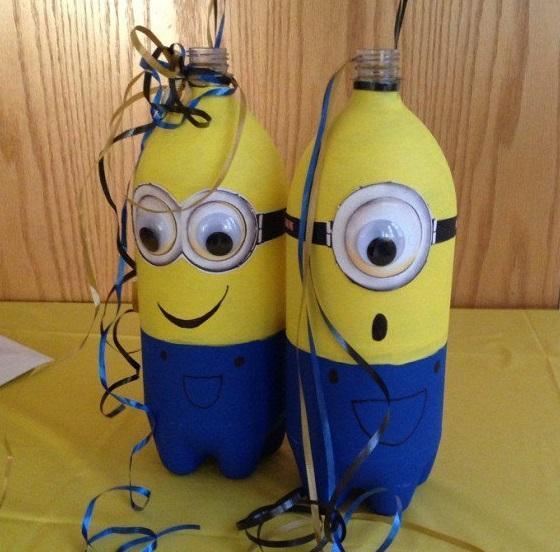 Attività con i Minions - Minion con bottiglie