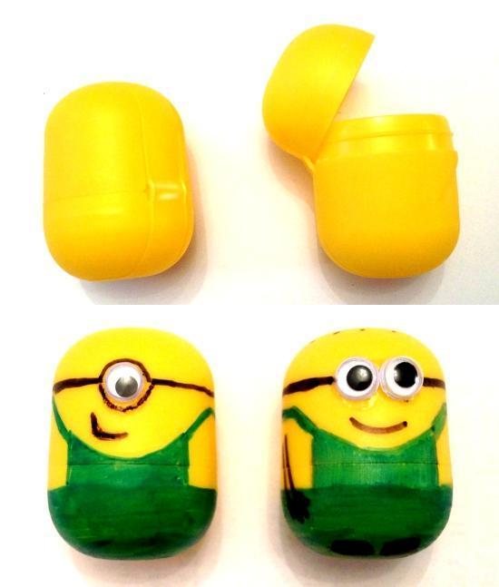 Attività con i Minions - Minion con ovetti Kinder