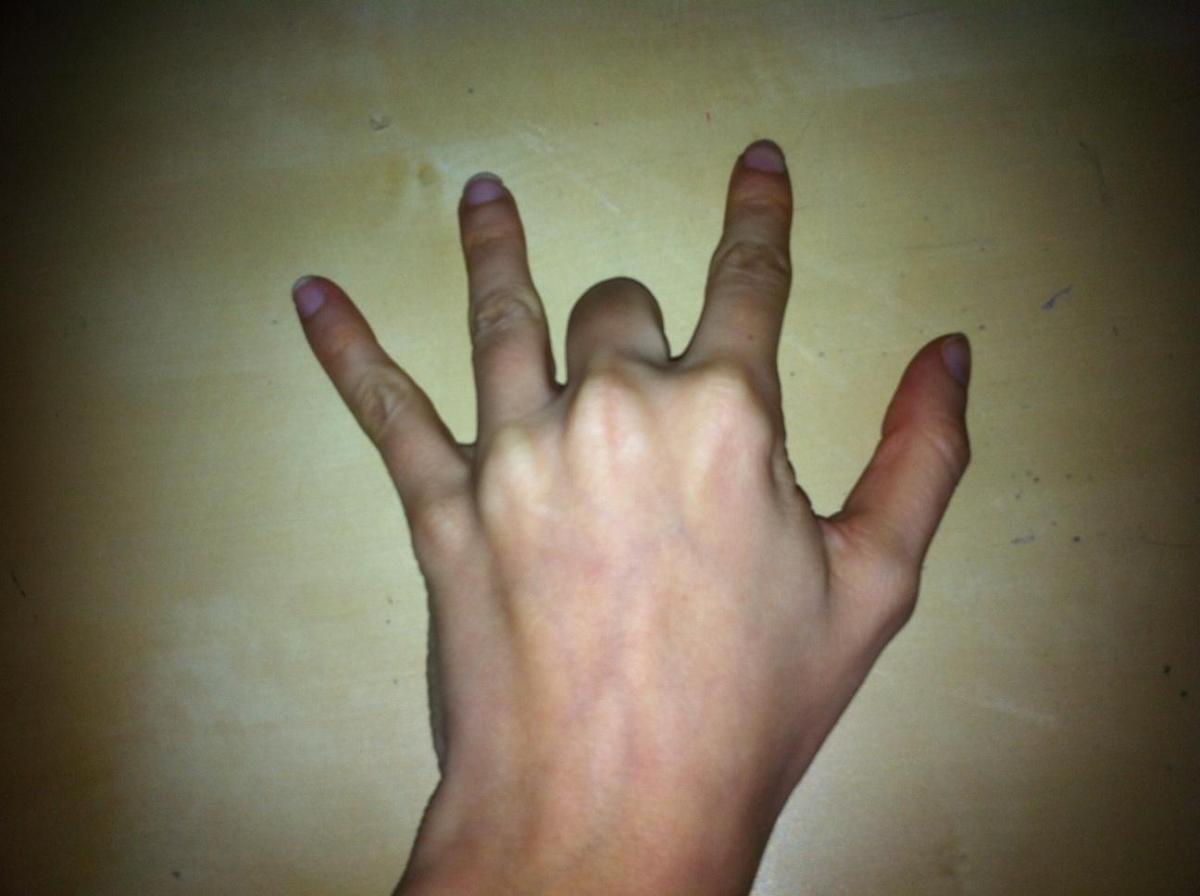 Curiosità sulle dita della mano