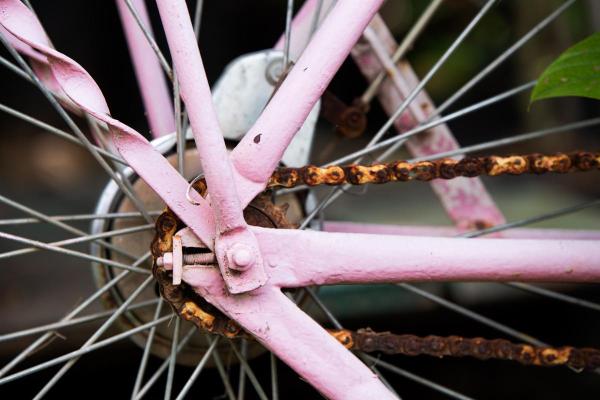 Come togliere la ruggine da una bicicletta e renderla come nuova - Identifica l'area arrugginita
