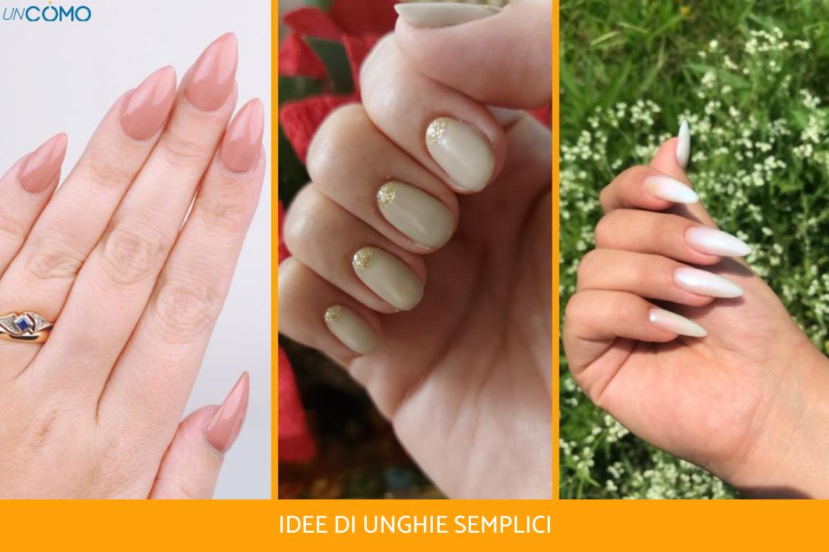 Idee unghie semplici