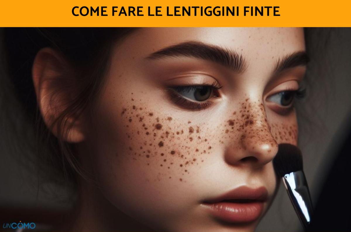 Come fare le lentiggine finte: metodi facili e veloci