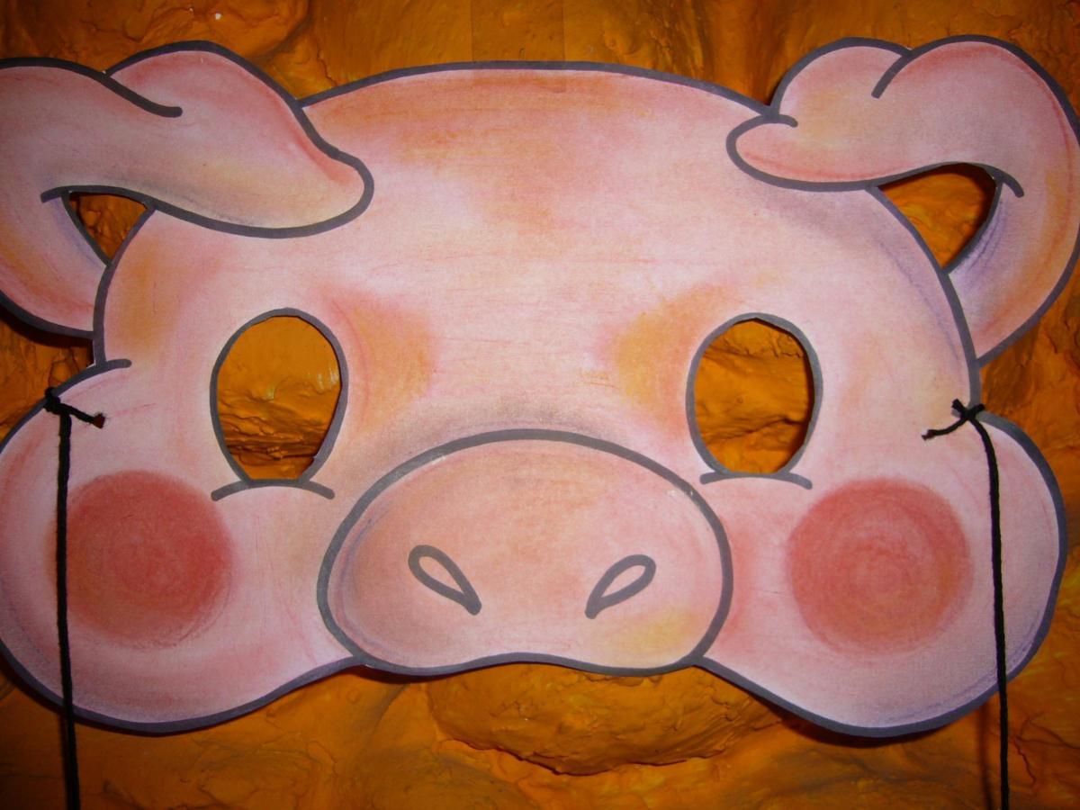 Come fare una maschera da maiale