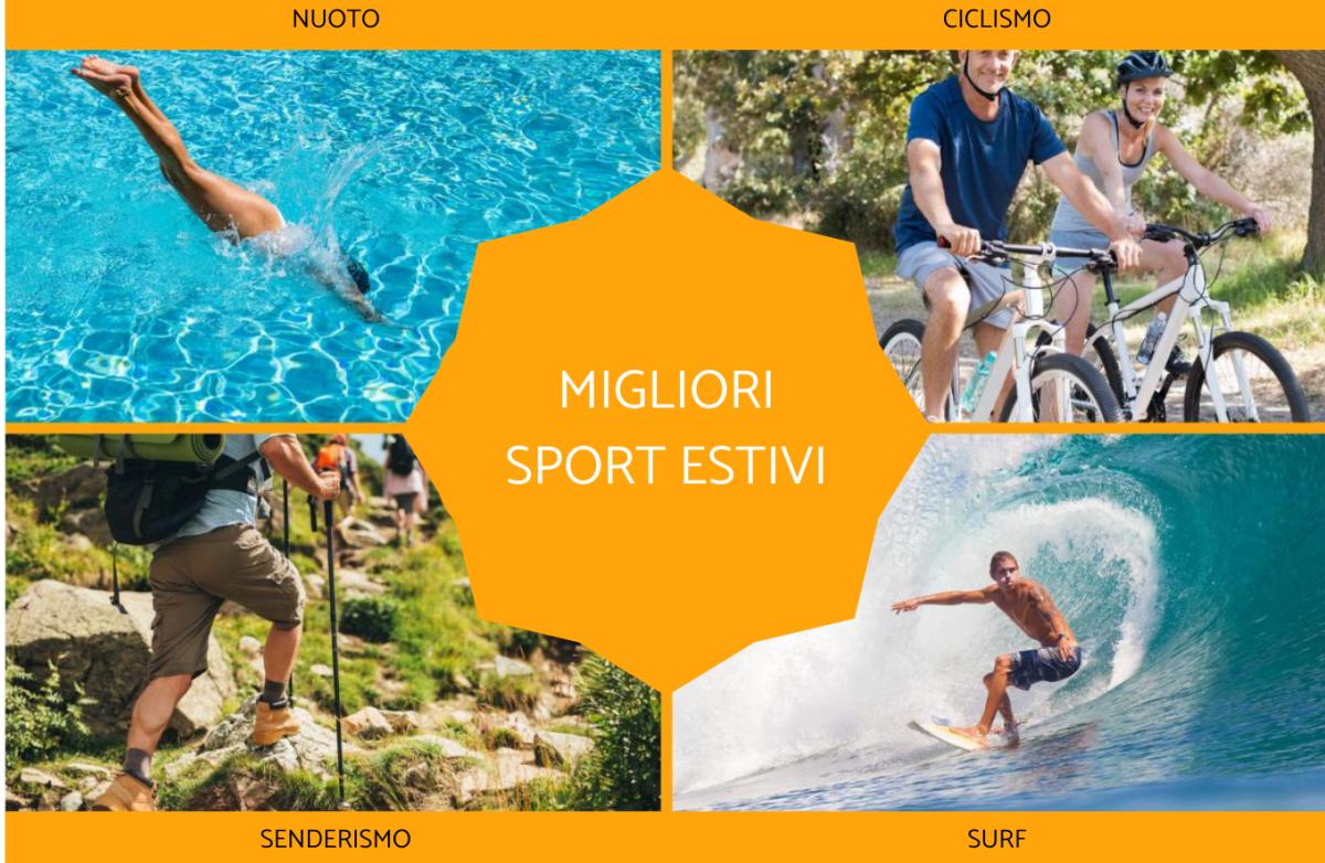 I migliori sport estivi: ideali per restare in forma