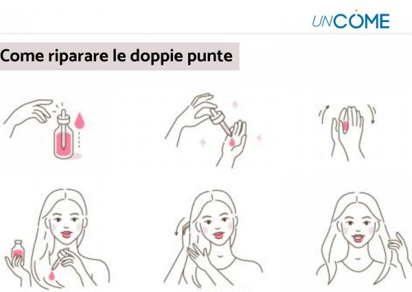 Come eliminare le doppie punte