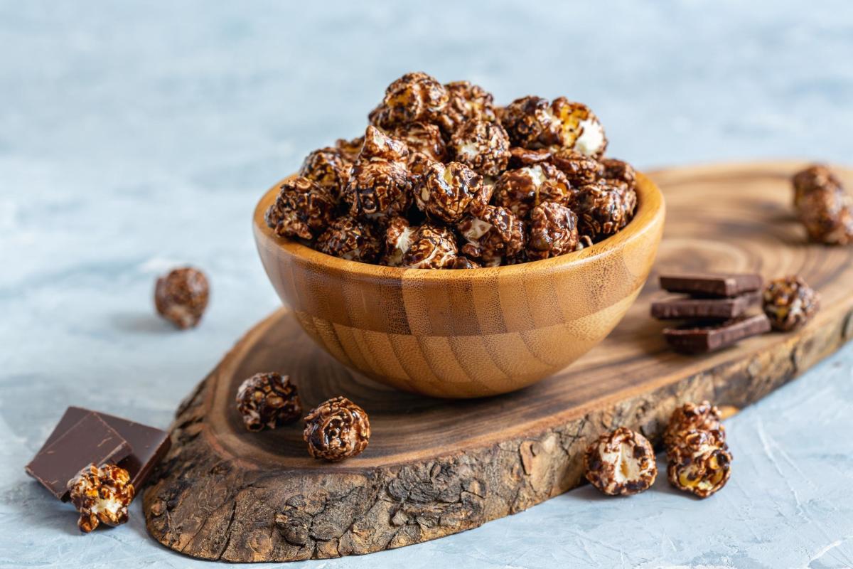Come fare i pop corn al cioccolato